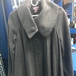 Pleated coat